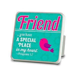NWT Friend You Have A Special Place 4x4 inches
